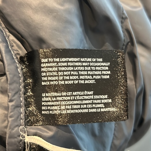 Paradox Quilted Down Jacket Womens S Black Duck Fill Full Zip Outdoor - Picture 13 of 13